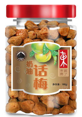 品味東嘉鋪子奶油話梅180g 傳統與創新的甜蜜邂逅